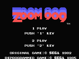 Zoom 909 Title Screen